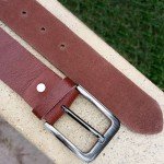 Genuine Leather Belt With Buckle For Men QBL041