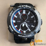 Exponi Men Rubber Watch With Many Features