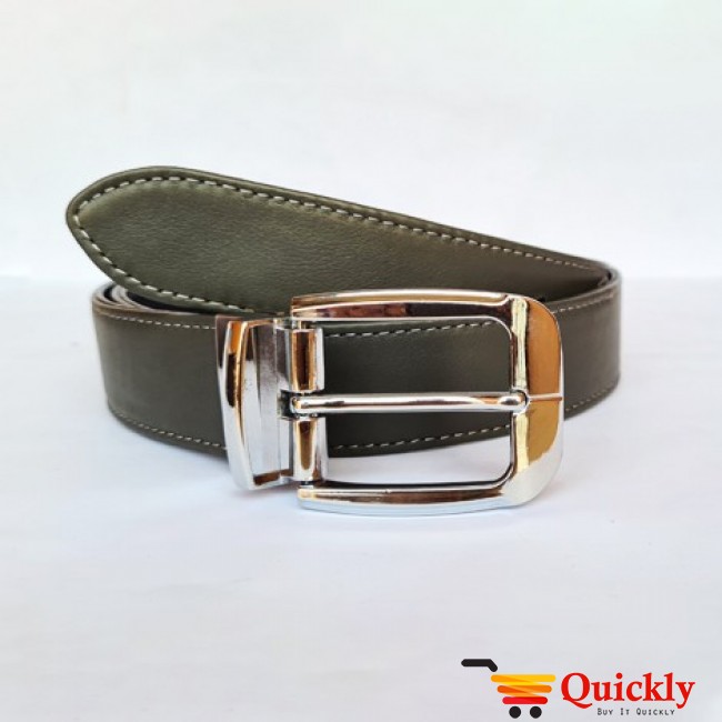 Original BT111 Leather Belt Dual Side Buckle