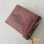 Levis WL158 Leather Wallet Brown