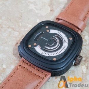 Seven Friday SF-M2/01 Black Watch Leather Strap Seven Friday