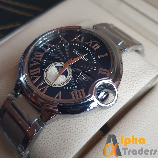 Cartier 3835 watch Silver chain strap watch