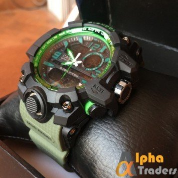 G-Shock 5478 Men Analog Watch Online Green Band