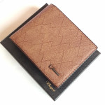 Bogesi WL153 Original Leather Wallet Black Texture
