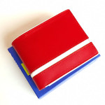 Red WL106 Genuine Leather Wallet (Export Quality)