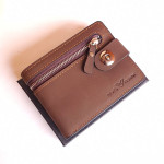Bovis Brown Color Stylish Wallet With Box