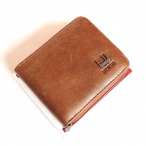 Horse WL147 Imperial Original Leather Wallet Black Texture