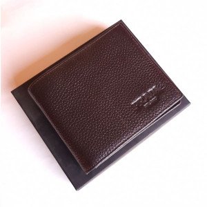 Prada Brwon Color Wallet With Box