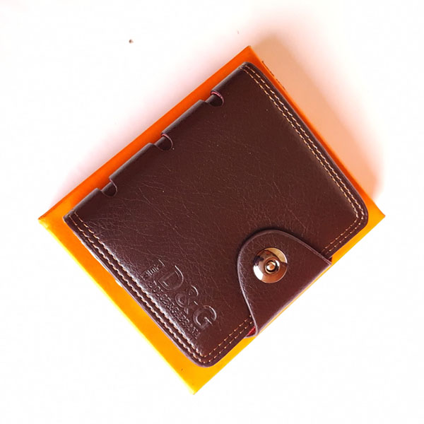 Dolce and Gabbana Brown Color Wallet With Box